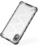 Samsung Galaxy A10 Hybride Honinggraat Hoesje Transparant