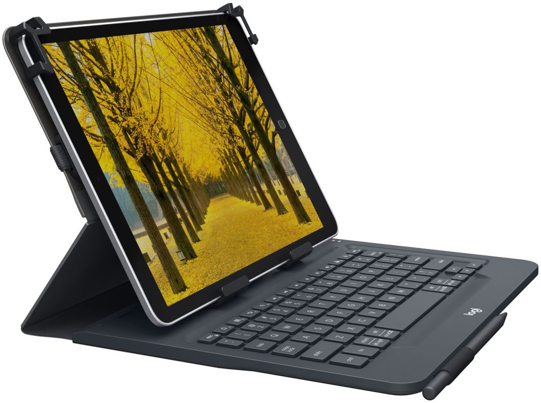 Logitech Universele 9-10 Inch Hoes met Toetsenbord Zwart afbeelding 1