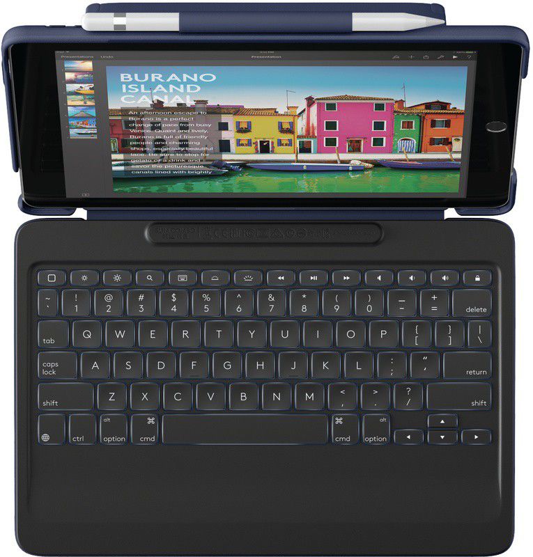 Logitech Keyboard Case Apple iPad Pro 12.9 Blauw afbeelding 2