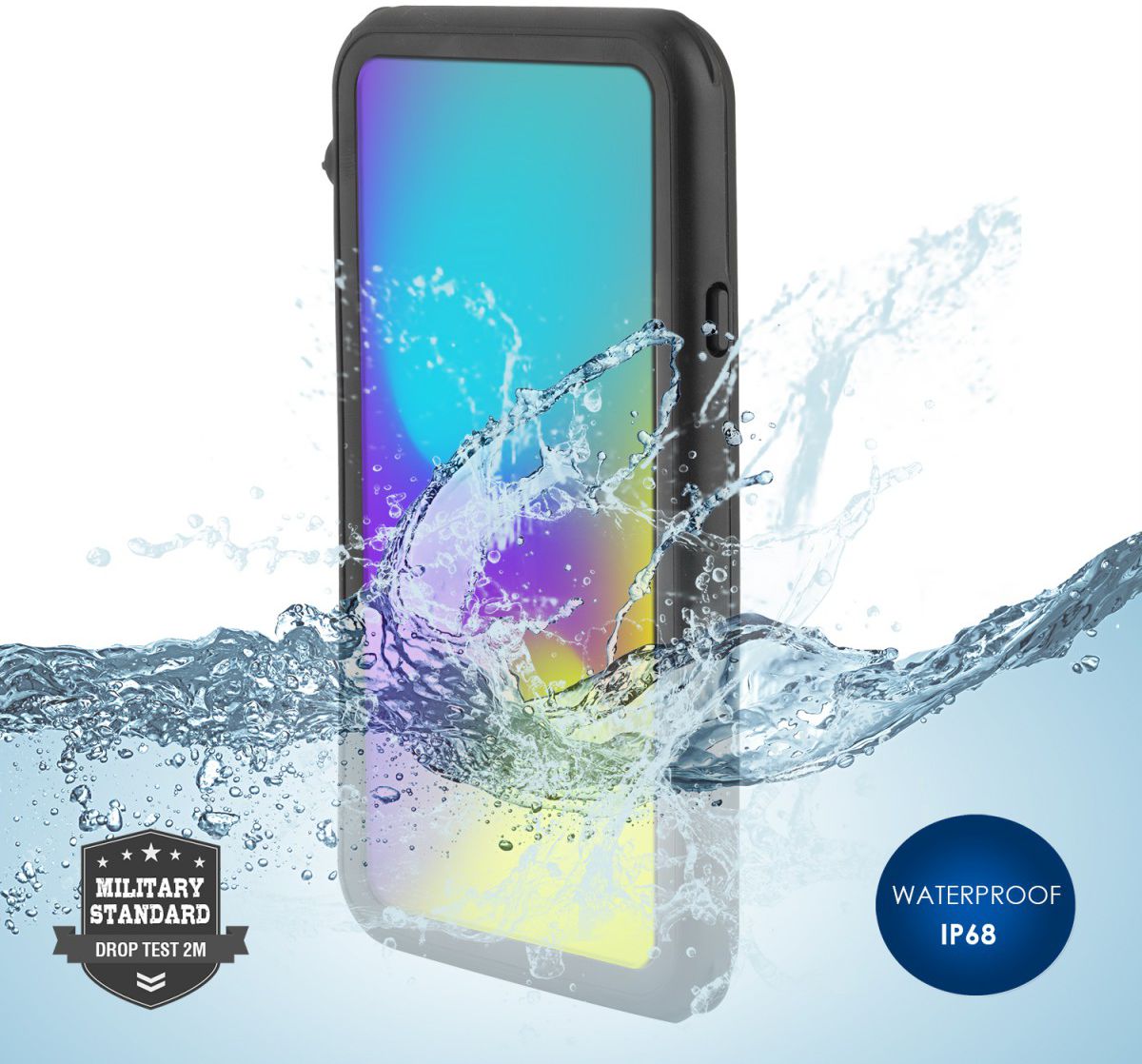 4smarts Active Pro STARK Waterbestendig Hoesje Apple iPhone XR Zwart afbeelding 1