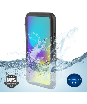 4smarts Active Pro STARK Waterbestendig Hoesje iPhone XS Max Zwart Hoesjes