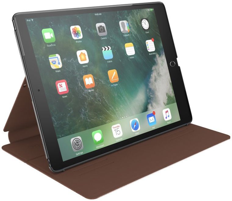 Speck Balance Leren Hoesje Apple iPad 2017 / 2018 / Air / Air 2 Bruin afbeelding 1