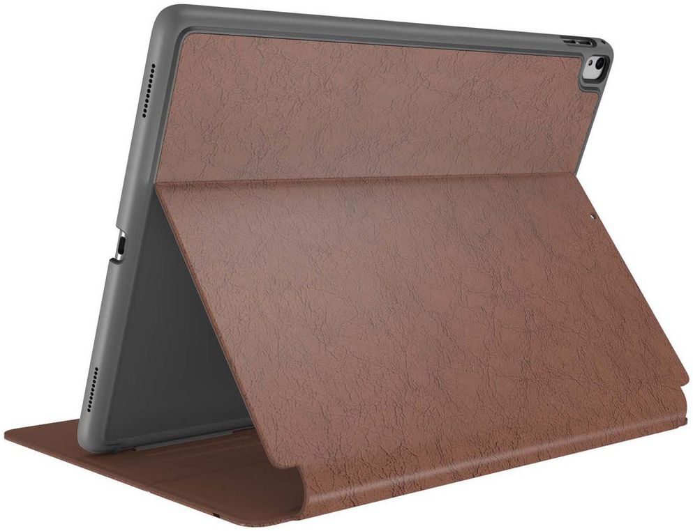 Speck Balance Leren Hoesje Apple iPad 2017 / 2018 / Air / Air 2 Bruin afbeelding 3