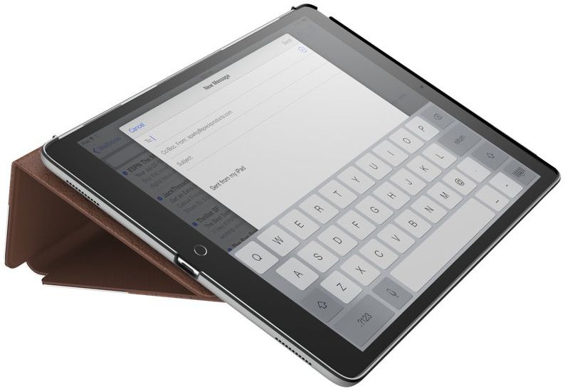 Speck Balance Leren Hoesje Apple iPad 2017 / 2018 / Air / Air 2 Bruin afbeelding 4