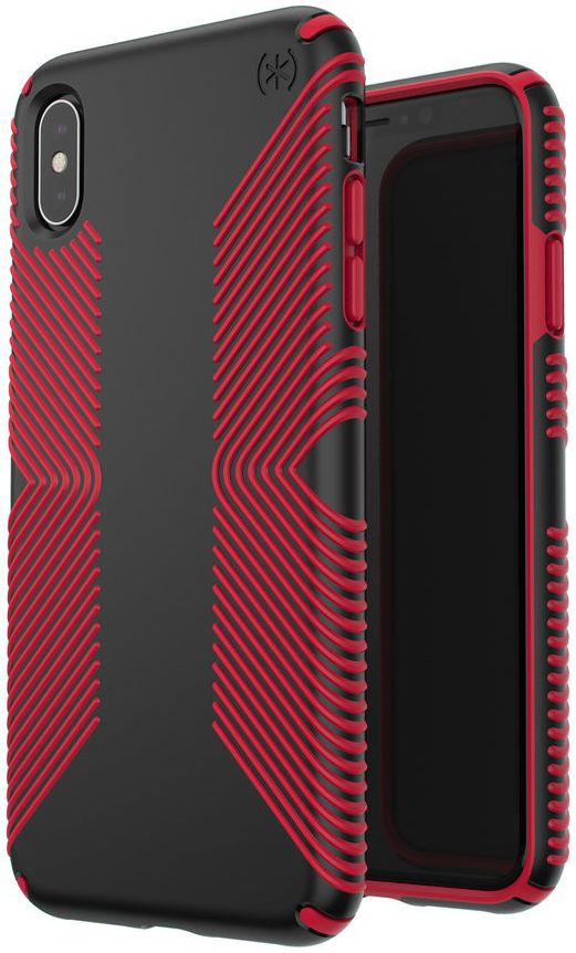 Speck Presidio Apple iPhone XS Max Hoesje Rood Shockproof afbeelding 1