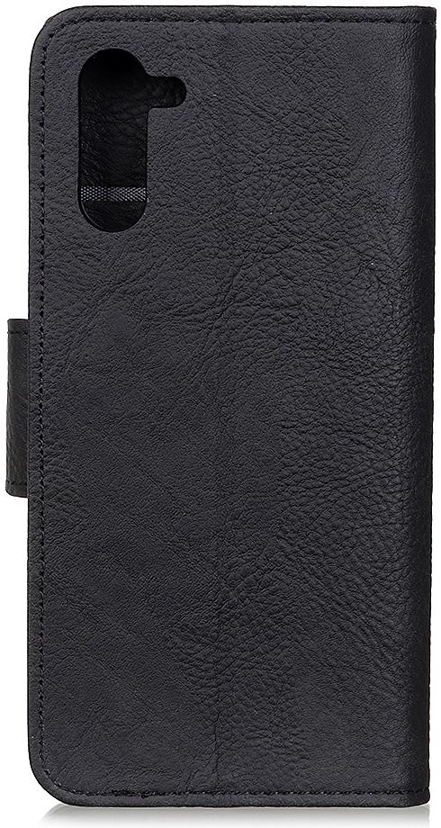 Samsung Galaxy Note 10 Litchi Skin Portemonnee Hoesje Zwart afbeelding 10
