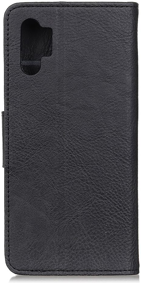 Samsung Galaxy Note 10 Plus Litchi Skin Portemonnee Hoesje Zwart afbeelding 12