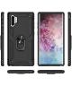 Samsung Galaxy Note 10 Plus Hybride Kickstand Hoesje Zwart