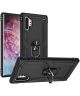 Samsung Galaxy Note 10 Plus Hybride Kickstand Hoesje Zwart