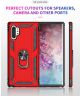 Samsung Galaxy Note 10 Plus Hybride Kickstand Hoesje Rood