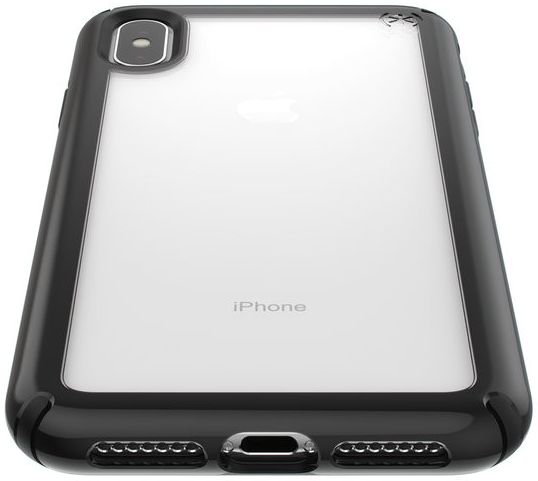 Speck Presidio Show Transparant Hoesje Apple iPhone XS Max Zwart afbeelding 11