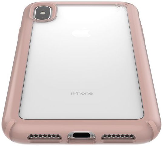 Speck Presidio Show Transparant Hoesje Apple iPhone XS Max Roze Goud afbeelding 11