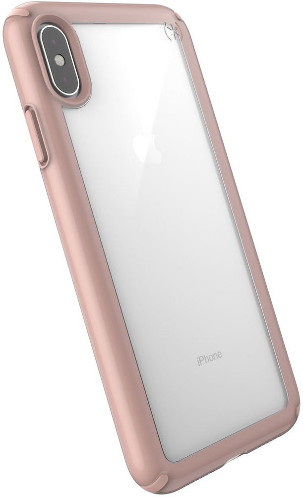 Speck Presidio Show Transparant Hoesje Apple iPhone XS Max Roze Goud afbeelding 6
