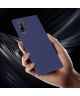 Samsung Galaxy Note 10 Plus Twill Slim Texture Back Cover Blauw