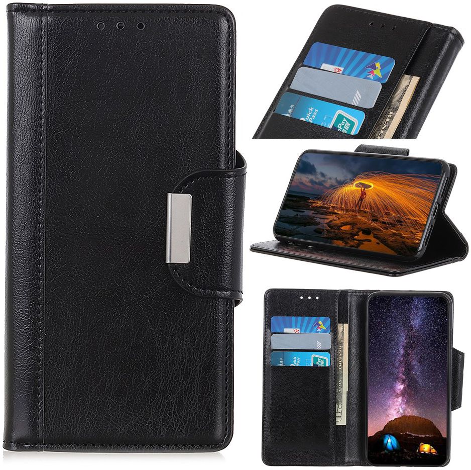 Samsung Galaxy Note 10 Plus Portemonnee Hoesje Zwart afbeelding 3