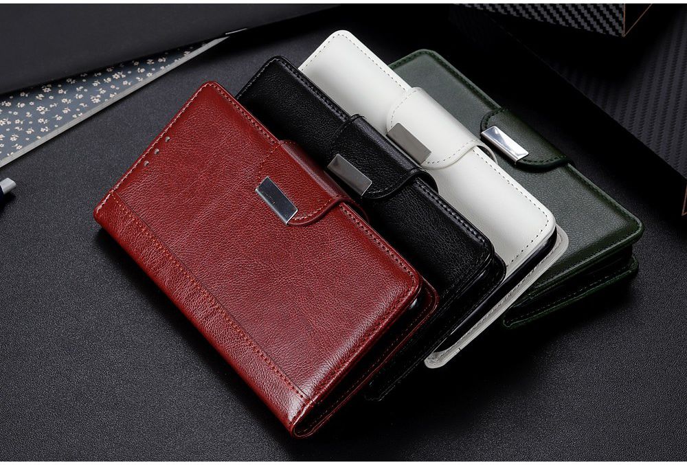 Samsung Galaxy Note 10 Plus Portemonnee Hoesje Zwart afbeelding 8