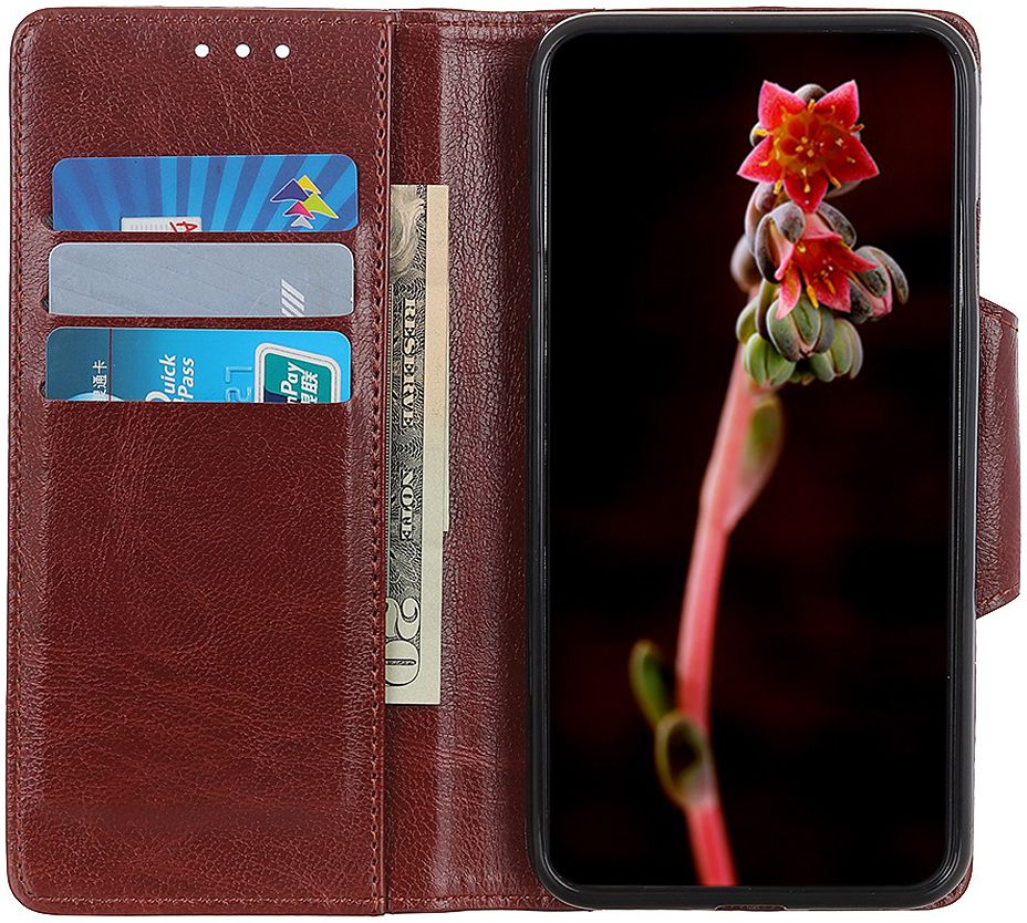 Samsung Galaxy Note 10 Plus Portemonnee Hoesje Bruin afbeelding 1