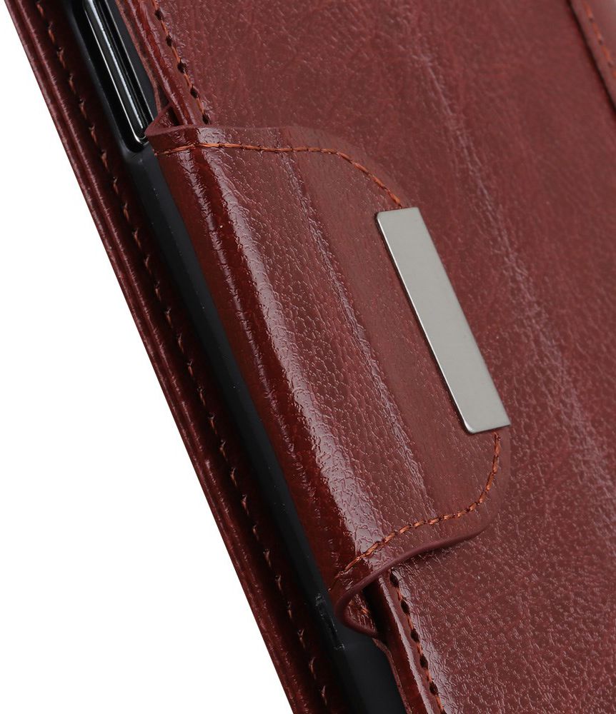 Samsung Galaxy Note 10 Plus Portemonnee Hoesje Bruin afbeelding 10