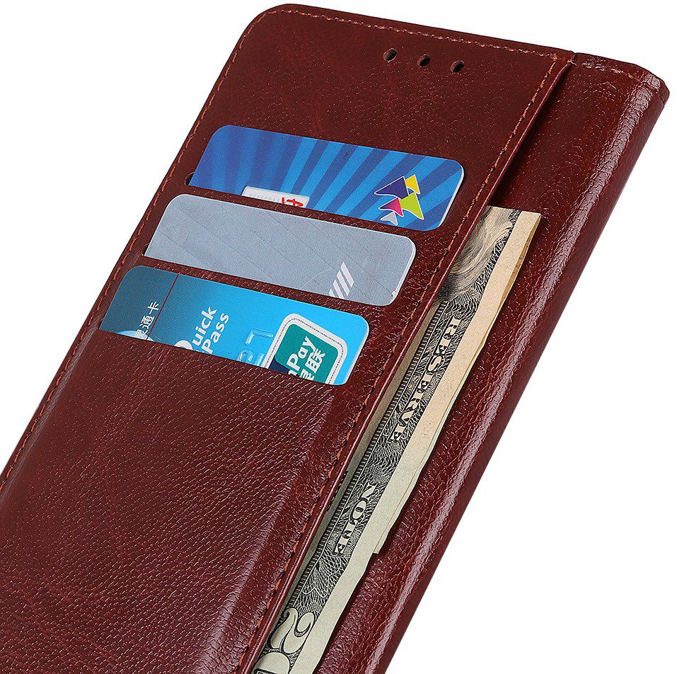 Samsung Galaxy Note 10 Plus Portemonnee Hoesje Bruin afbeelding 12