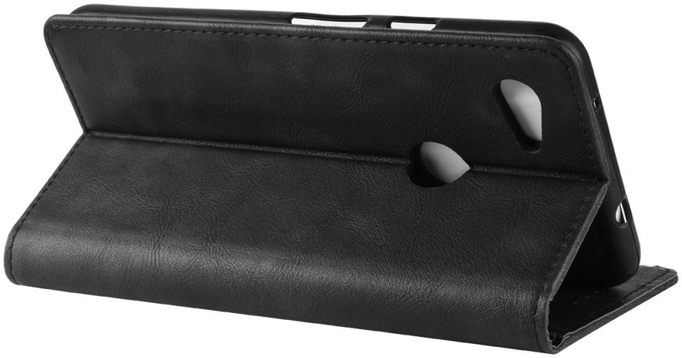 Google Pixel 3a Vintage Portemonnee Hoesje Zwart afbeelding 4