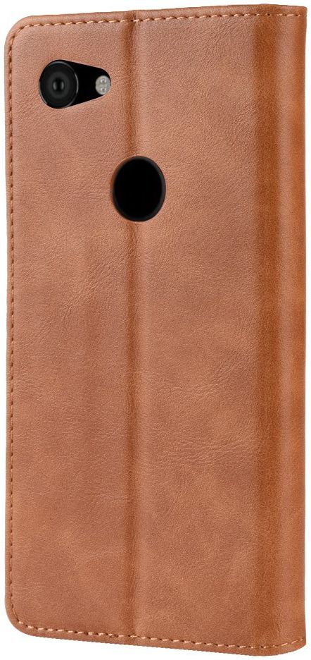 Google Pixel 3a Vintage Portemonnee Hoesje Bruin afbeelding 9