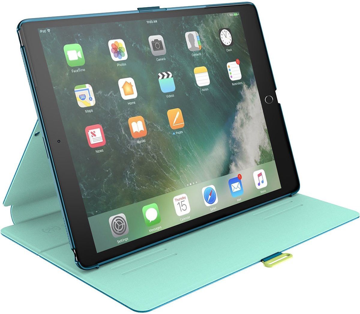 Speck Balance Apple iPad 9.7 inch (2017 / 2018) Hoes Blauw afbeelding 2