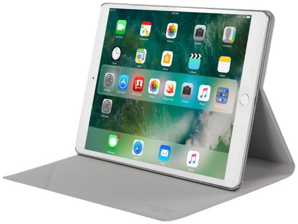 Tucano Minerale Flip Cover iPad Air 2019 / iPad Pro 10.5 (2017) Zilver afbeelding 2