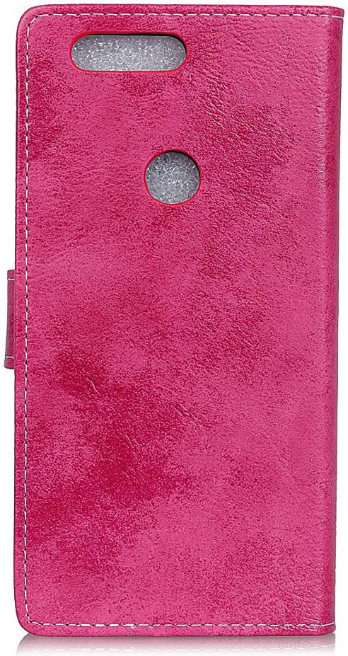 Alcatel 1S (2019) Vintage Portemonnee Hoesje Roze afbeelding 9