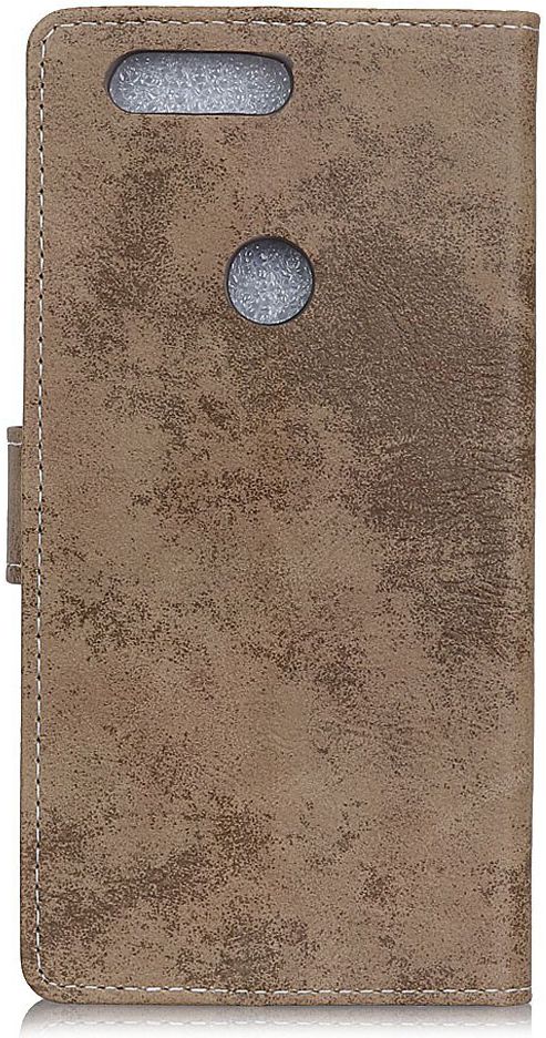 Alcatel 1S (2019) Vintage Portemonnee Hoesje Bruin afbeelding 8