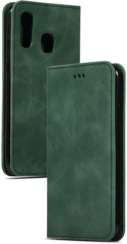 Samsung Galaxy A40 Luxe Portemonnee Hoesje Groen afbeelding 8