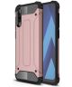 Samsung Galaxy A50 Hoesje Shock Proof Hybride Back Cover Roze