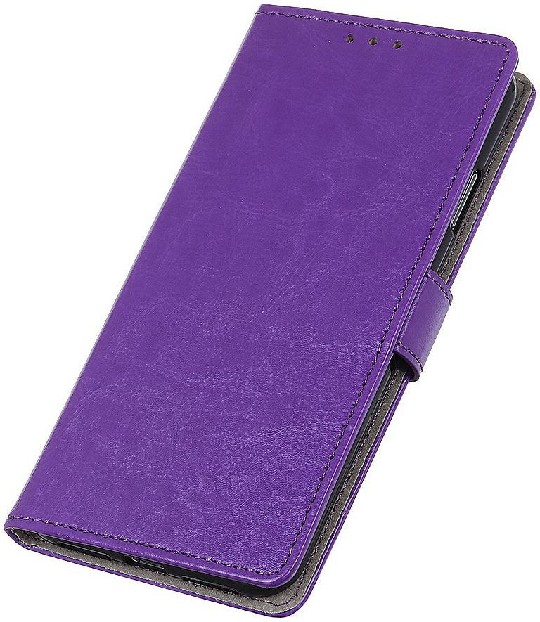 Samsung Galaxy A50 Book Case Hoesje Wallet Standaard Kunst Leer Paars afbeelding 7