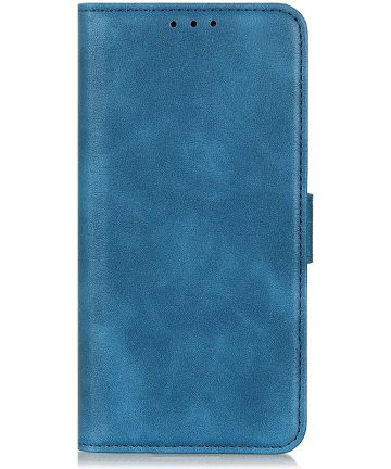 Samsung Galaxy A70 Portemonnee Hoesje met Standaard Blauw Hoesjes