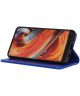 Samsung Galaxy A70 Splitleren Portemonnee Hoesje Blauw