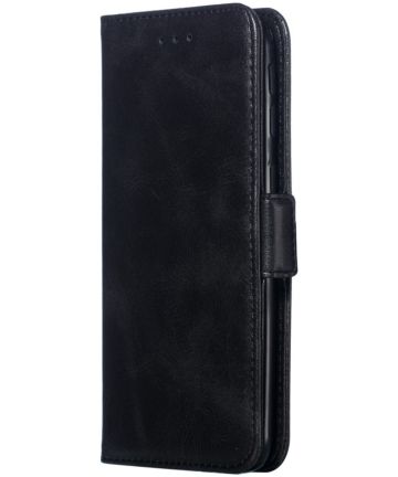 Samsung Galaxy A40 Portemonnee Hoesje met Standaard Zwart Hoesjes