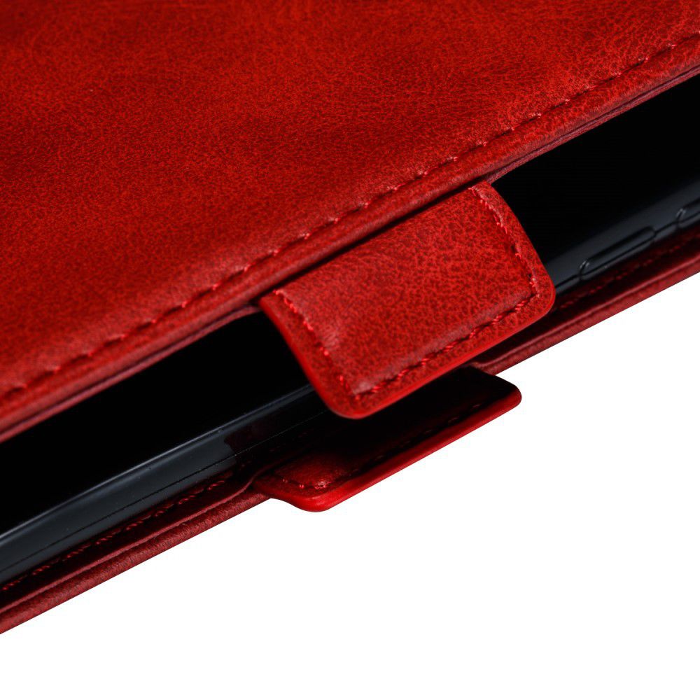 Samsung Galaxy A40 Portemonnee Hoesje met Standaard Rood afbeelding 10
