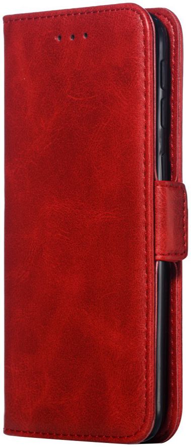 Samsung Galaxy A40 Portemonnee Hoesje met Standaard Rood afbeelding 1