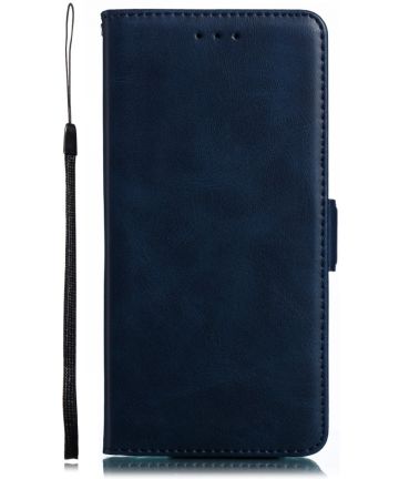 Samsung Galaxy A40 Portemonnee Hoesje met Standaard Blauw Hoesjes