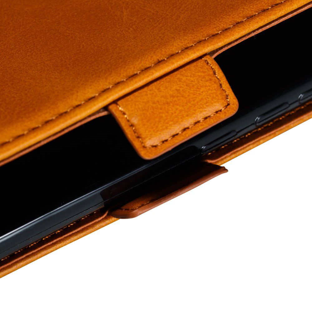 Samsung Galaxy A40 Portemonnee Hoesje met Standaard Bruin afbeelding 11