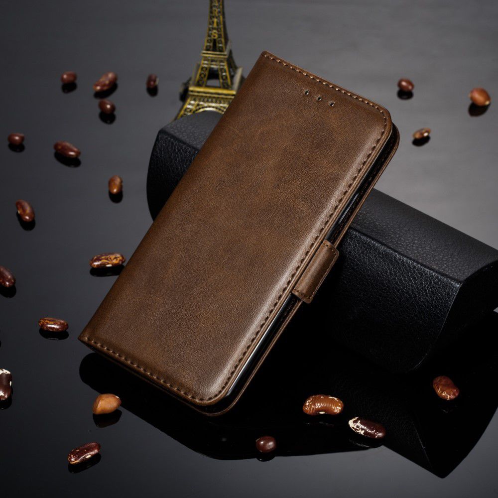 Samsung Galaxy A40 Portemonnee Hoesje met Standaard Donkerbruin afbeelding 13