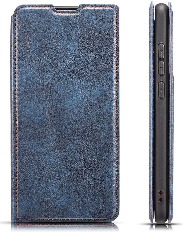 Samsung Galaxy A40 Dun Portemonnee Hoesje Blauw afbeelding 12