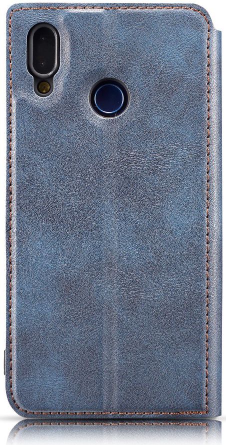 Samsung Galaxy A40 Dun Portemonnee Hoesje Blauw afbeelding 7