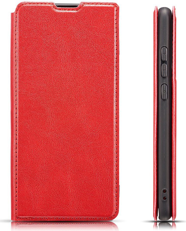 Samsung Galaxy A40 Dun Portemonnee Hoesje Rood afbeelding 12