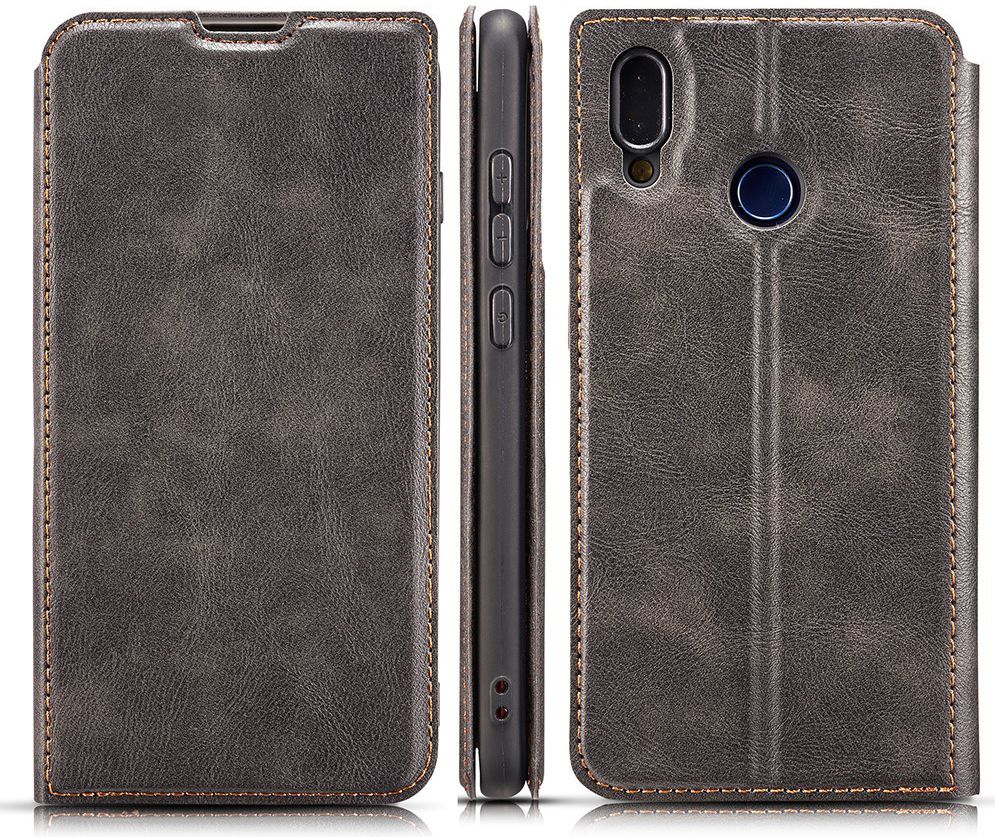 Samsung Galaxy A40 Dun Portemonnee Hoesje Zwart afbeelding 5