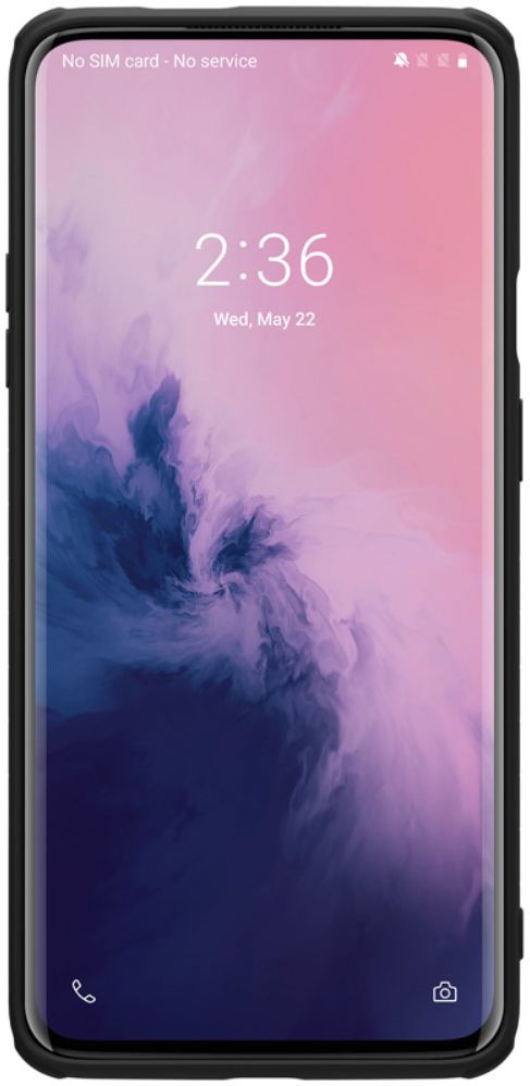 Nillkin Ruberized OnePlus 7 Pro TPU Hoesje Zwart afbeelding 2