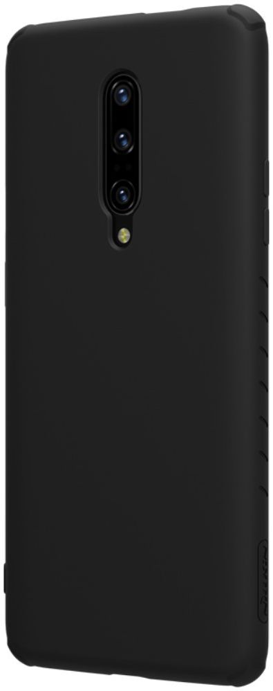 Nillkin Ruberized OnePlus 7 Pro TPU Hoesje Zwart afbeelding 4