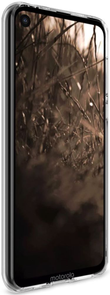 IMAK UX-5 Series Motorola One Vision Hoesje Flexibel TPU Transparant afbeelding 5