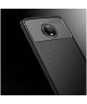 Motorola Moto Z4 Play Siliconen Carbon Hoesje Zwart