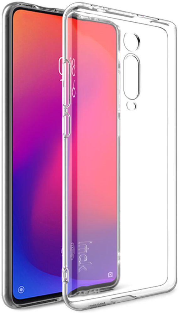IMAK UX-5 Series Xiaomi Mi 9T Hoesje Flexibel en Dun TPU Transparant afbeelding 1