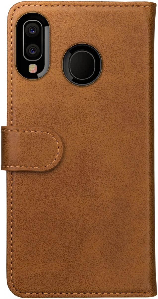 Rosso Element Samsung Galaxy A40 Hoesje Book Cover Lichtbruin afbeelding 2